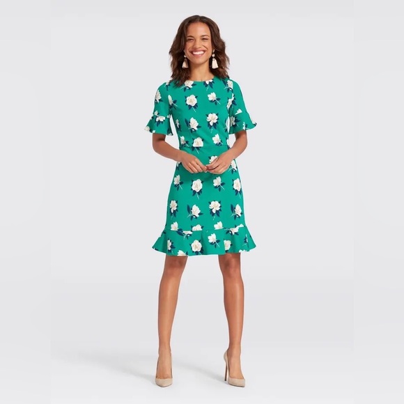 Draper James Dresses & Skirts - Draper James Magnolia ruffle sleeve mini dress